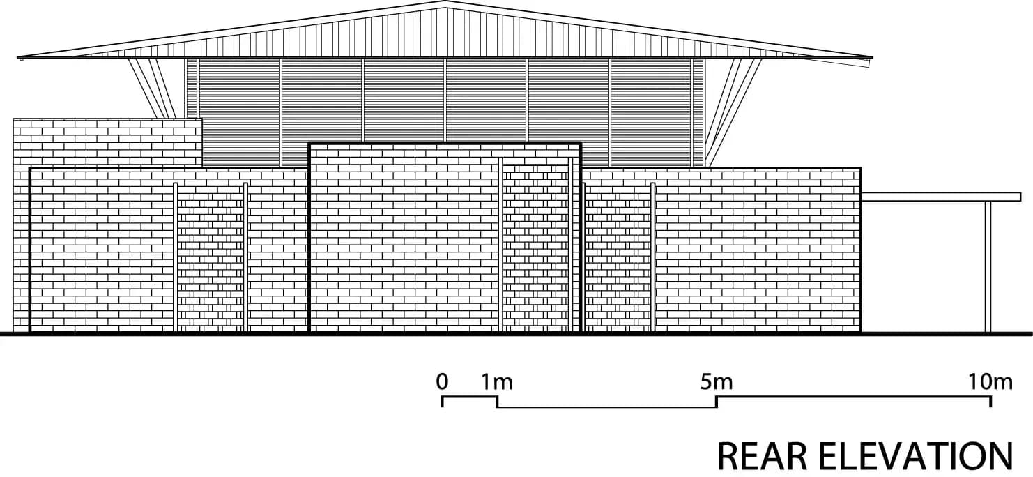 Surau Nusa Idaman Mosque, drawing 9