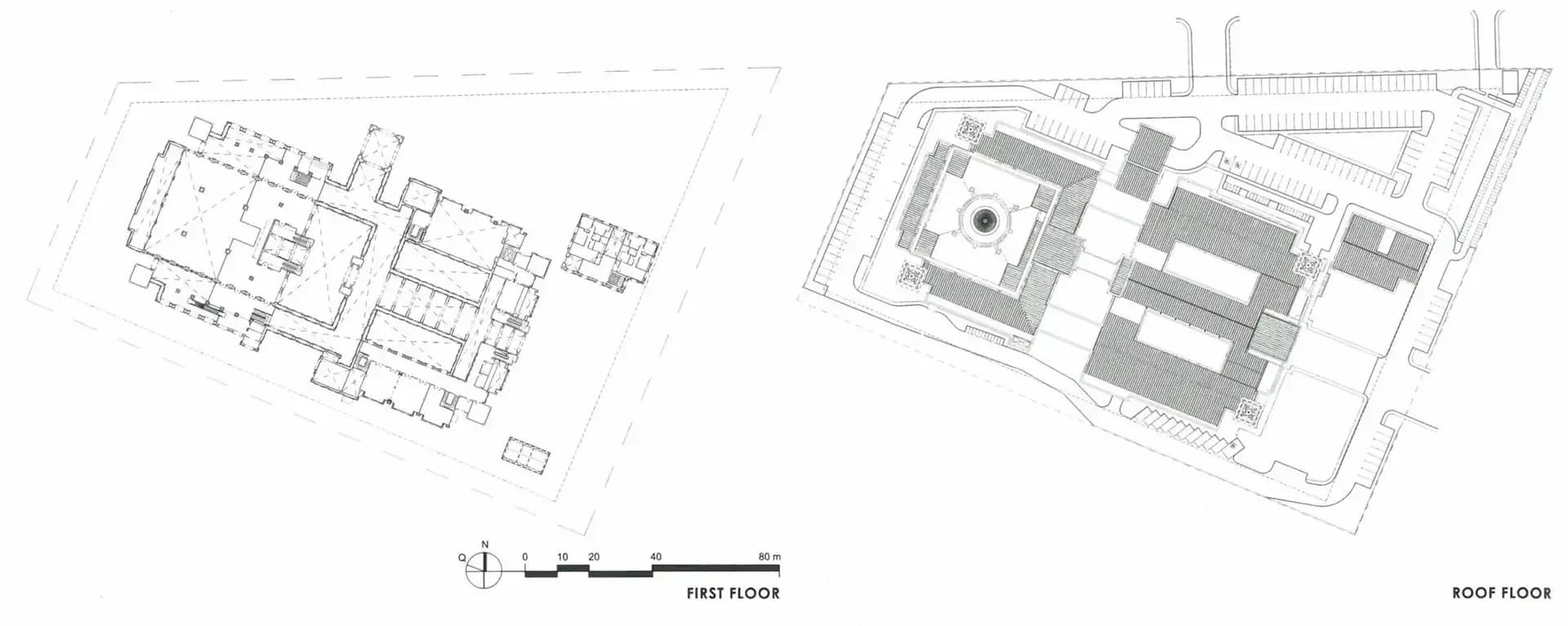 Tengku Ampuan Jemaah Mosque (Bukit Jelutong Mosque), drawing 1