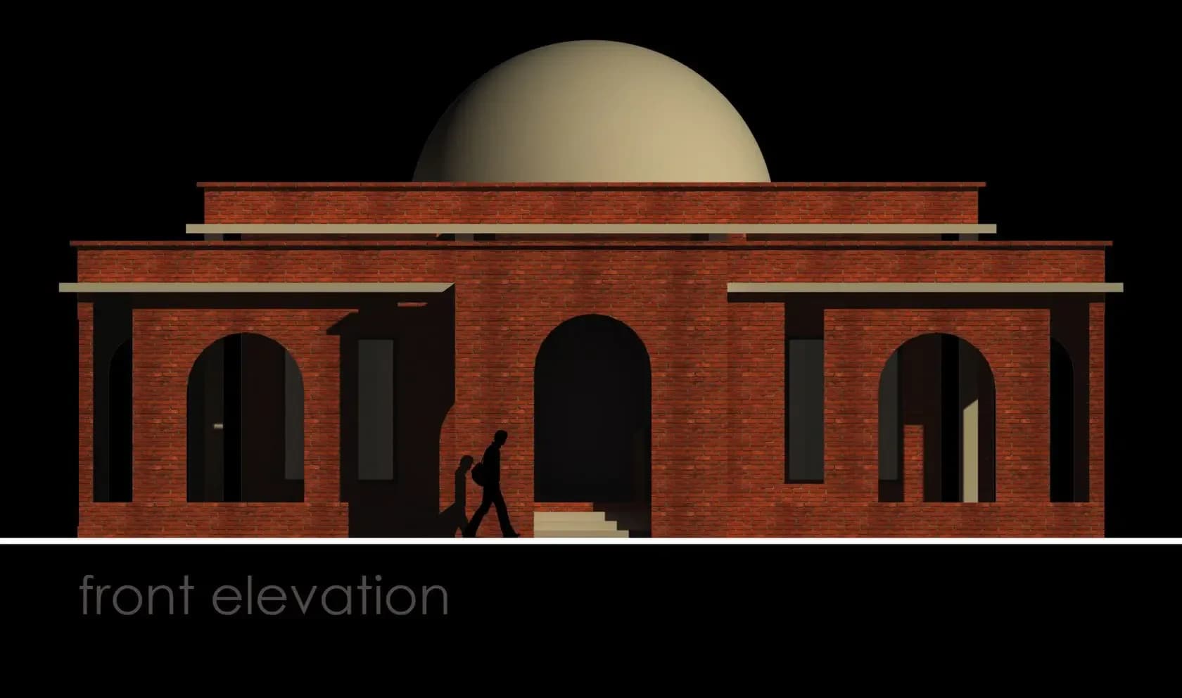 Teradol Community Mosque, drawing 4