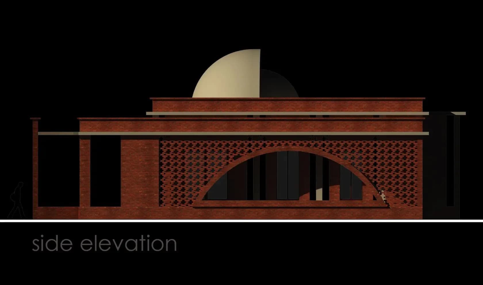 Teradol Community Mosque, drawing 5