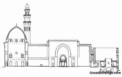 Madrasa and Mosque of Sultan Hasan, drawing 4