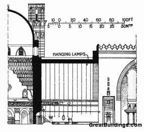 Madrasa and Mosque of Sultan Hasan, drawing 5