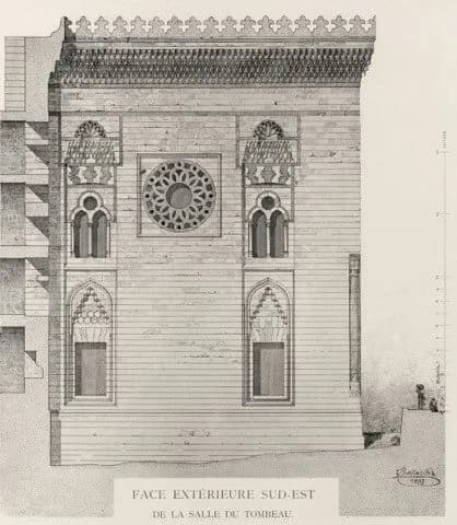 Madrasa and Mosque of Sultan Hasan, drawing 7