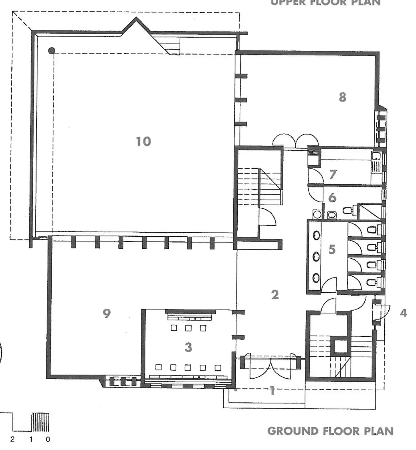 University of Natal Jama'at Khana Mosque, drawing 2