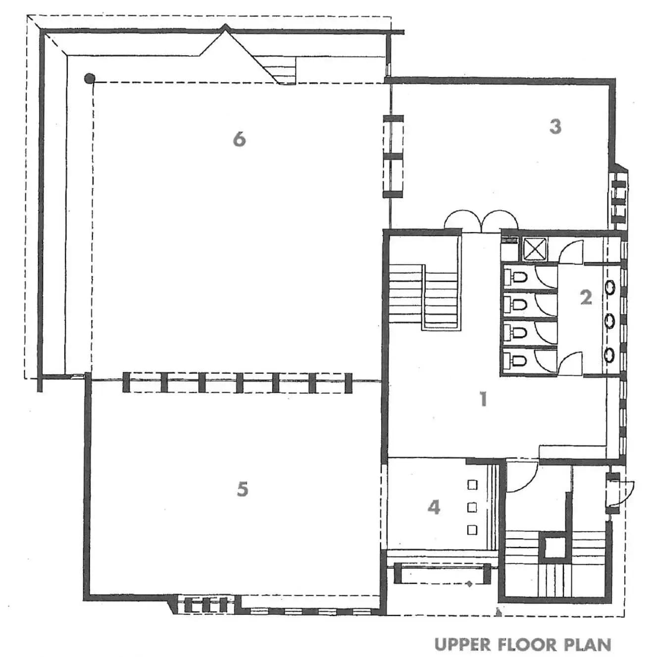University of Natal Jama'at Khana Mosque, drawing 4