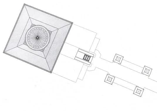 Tuanku Mizan Zainal Abidin Mosque, drawing 1