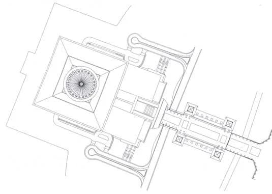 Tuanku Mizan Zainal Abidin Mosque, drawing 2