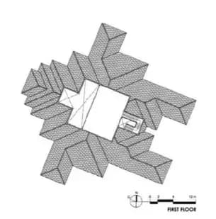 Ulul-Albab Mosque (Masjid Kayu Seberang Jertih), drawing 2