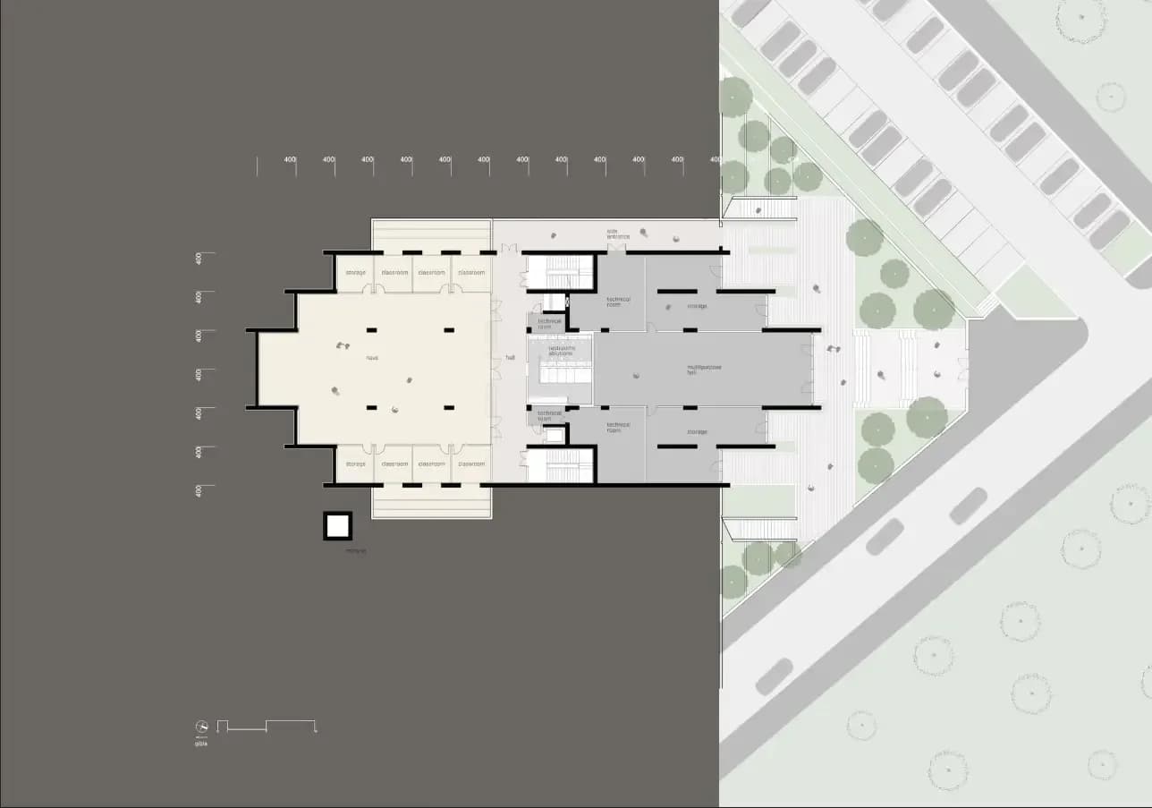 Yaşamkent Mosque, drawing 4