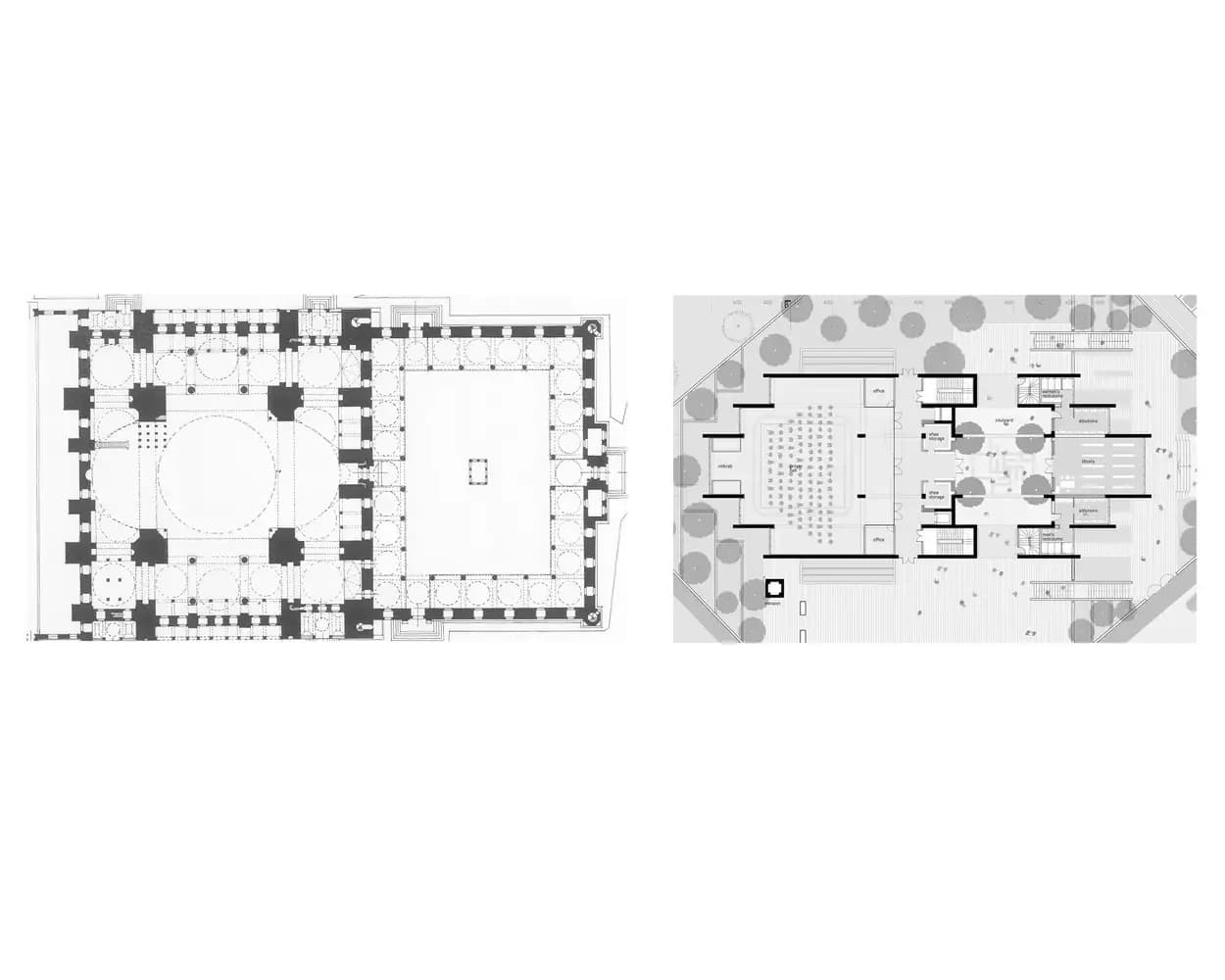 Yaşamkent Mosque, drawing 6